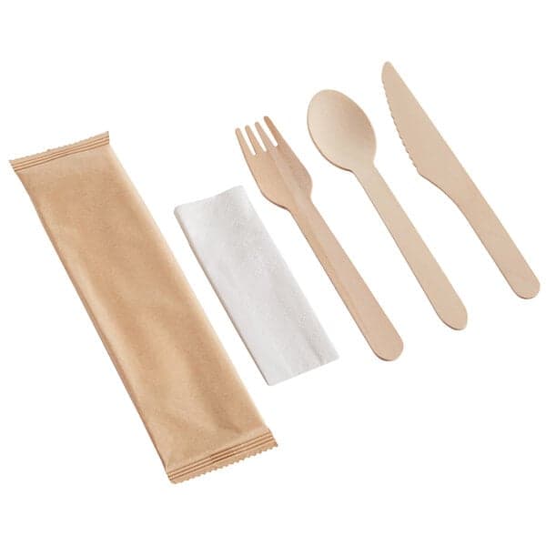 Cutlery & napkins